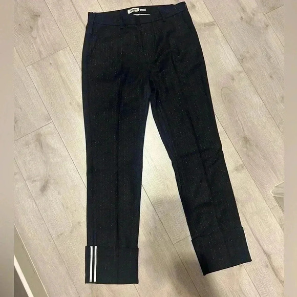 BNWT Zadig & Voltaire Pist Bi Straith  Wool-Blend Pants size M - Picture 4 of 9